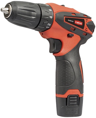 Taladro atornillador bater�a RATIO R-AT12-2.2